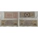 CHINA 1949 . FIVE 5 CENTS, TEN 10 FEN and ONE 1 JIAO BANKNOTES . SPECIMEN